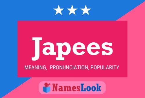 Japees Name Poster