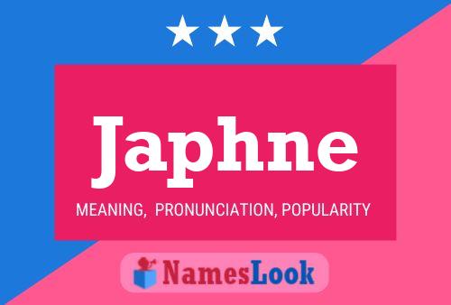 Japhne Name Poster