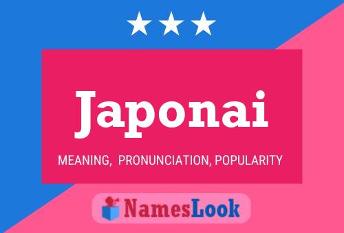 Japonai Name Poster