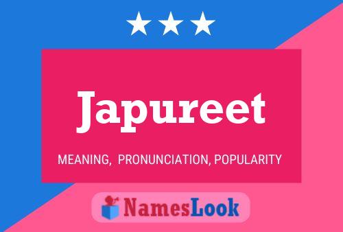 Japureet Name Poster