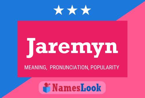 Jaremyn Name Poster