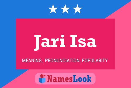 Jari Isa Name Poster