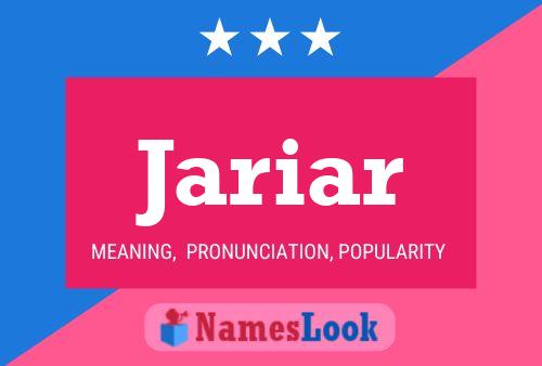 Jariar Name Poster