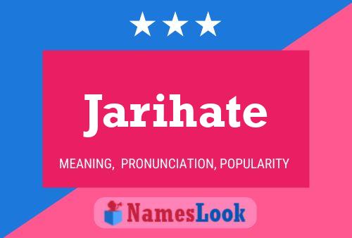 Jarihate Name Poster