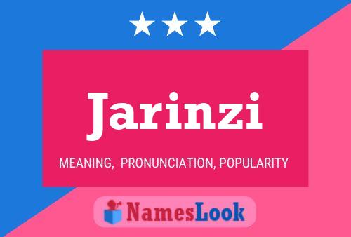 Jarinzi Name Poster