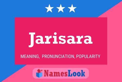 Jarisara Name Poster