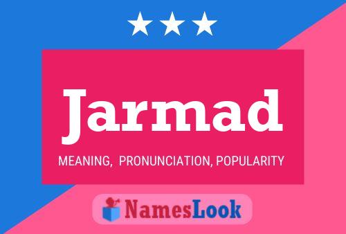 Jarmad Name Poster