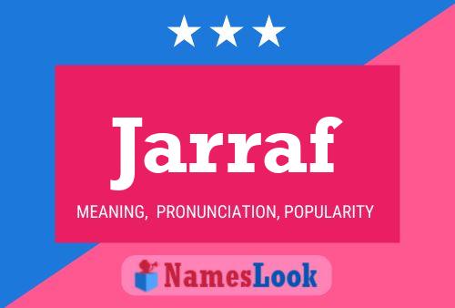 Jarraf Name Poster