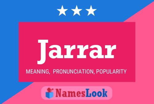 Jarrar Name Poster