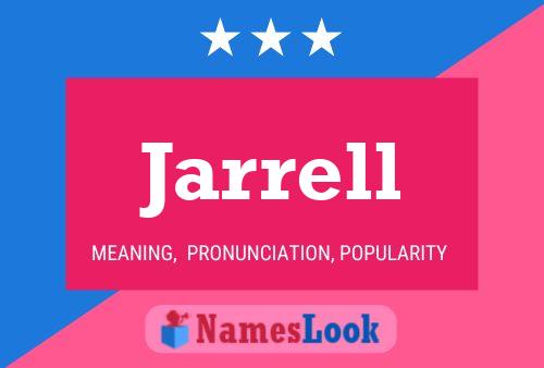 Jarrell Name Poster