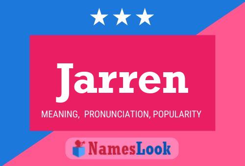 Jarren Name Poster