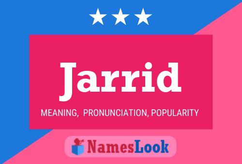 Jarrid Name Poster