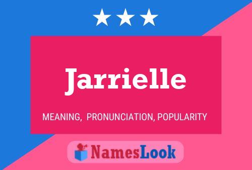 Jarrielle Name Poster