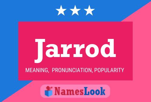 Jarrod Name Poster