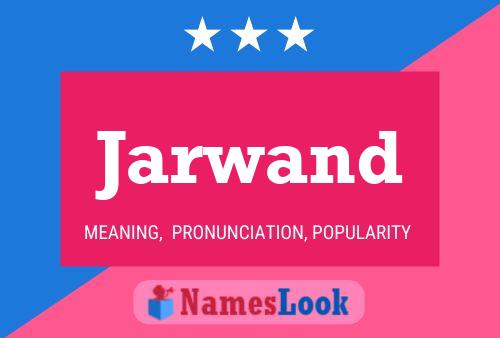 Jarwand Name Poster