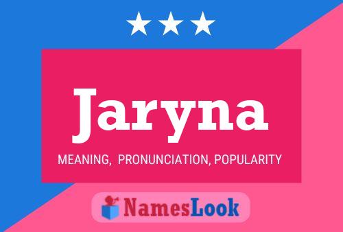 Jaryna Name Poster