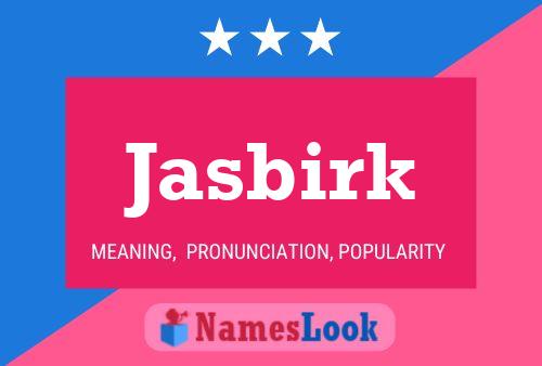 Jasbirk Name Poster