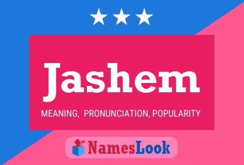 Jashem Name Poster