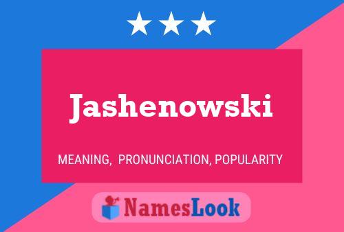 Jashenowski Name Poster