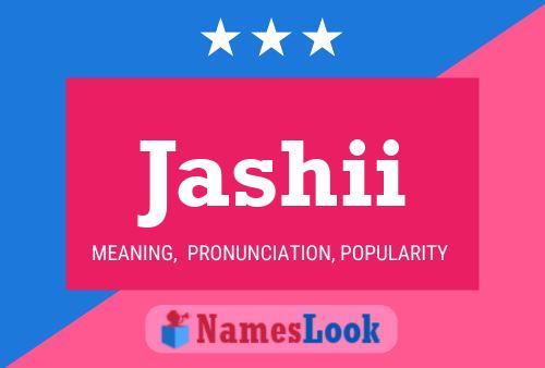 Jashii Name Poster