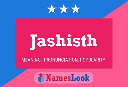 Jashisth Name Poster