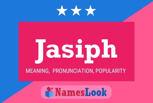 Jasiph Name Poster