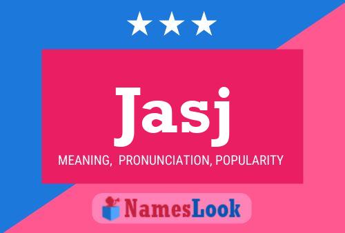 Jasj Name Poster