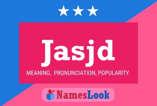 Jasjd Name Poster