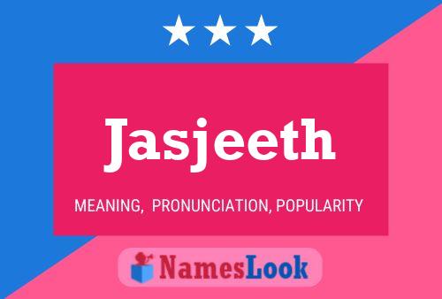 Jasjeeth Name Poster