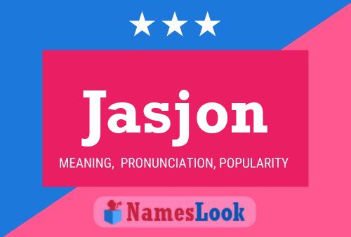 Jasjon Name Poster