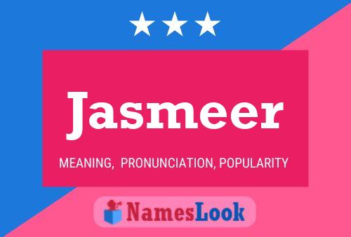 Jasmeer Name Poster