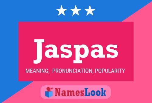 Jaspas Name Poster