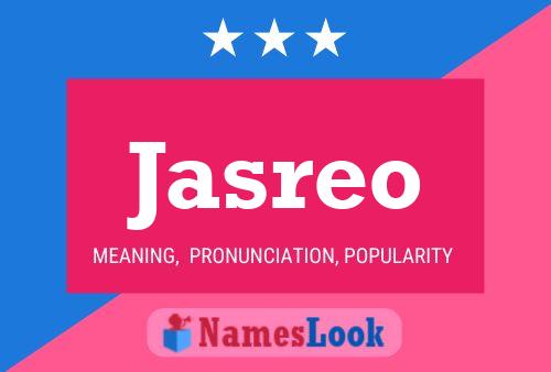 Jasreo Name Poster