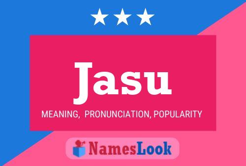 Jasu Name Poster