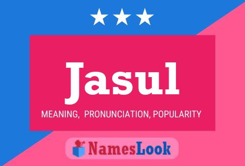 Jasul Name Poster