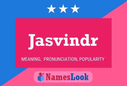 Jasvindr Name Poster