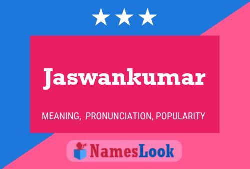 Jaswankumar Name Poster