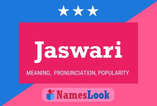 Jaswari Name Poster