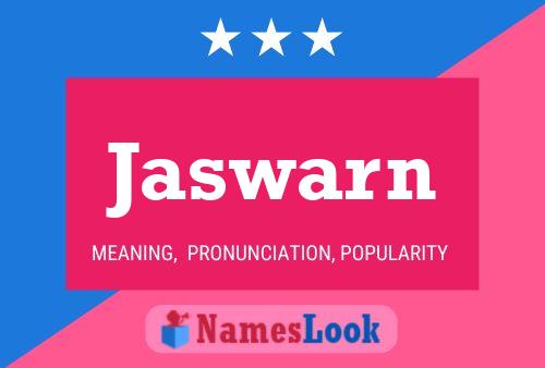 Jaswarn Name Poster