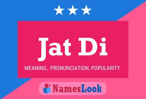 Jat Di Name Poster