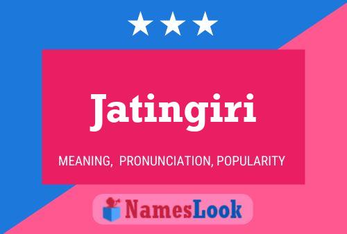 Jatingiri Name Poster