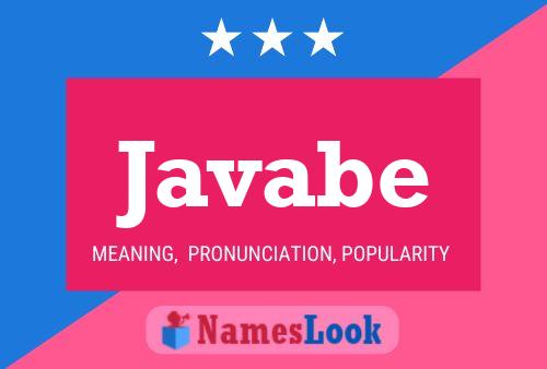 Javabe Name Poster