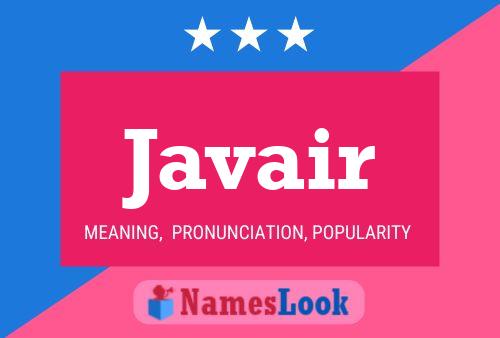 Javair Name Poster