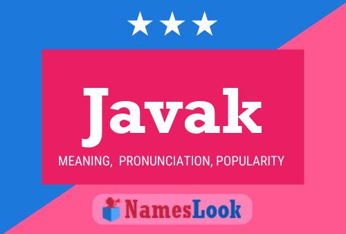 Javak Name Poster