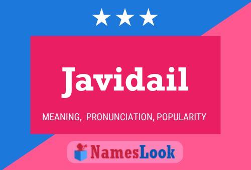 Javidail Name Poster