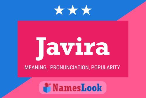 Javira Name Poster