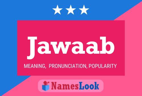 Jawaab Name Poster