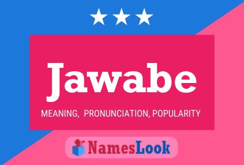 Jawabe Name Poster