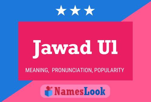 Jawad Ul Name Poster