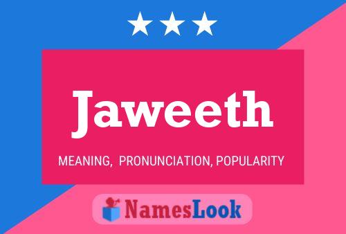 Jaweeth Name Poster